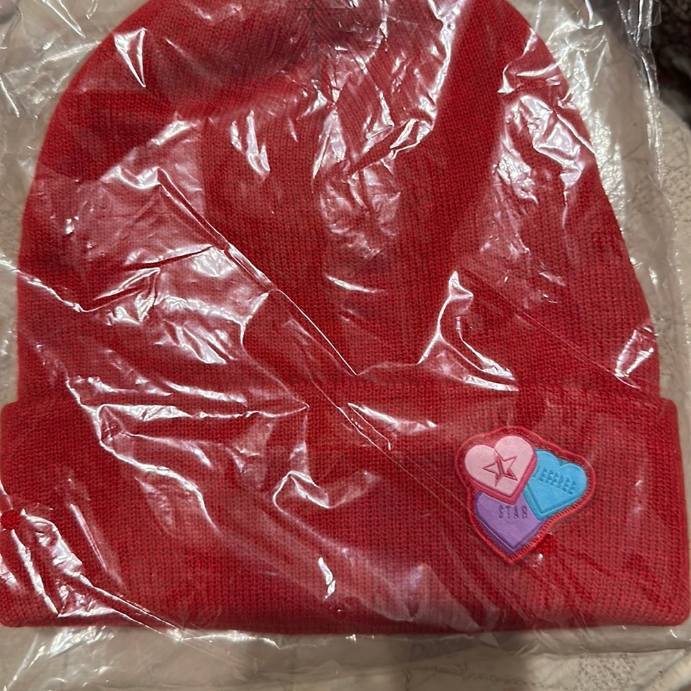 Jeffree Star Red Beanie